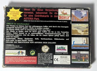 Astérix, Super Nintendo (SNES), PAL, con confezione