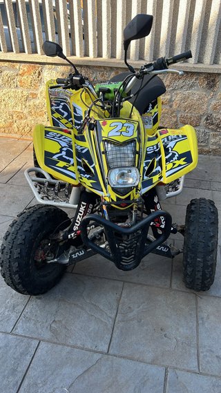Suzuki LTZ 400 Quad Amarillo