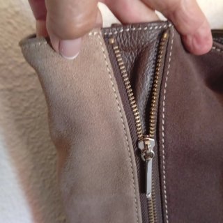 Bolso Purificación García ante marrón