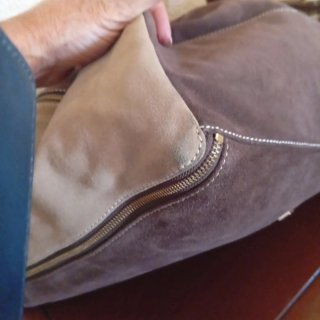 Bolso Purificación García ante marrón