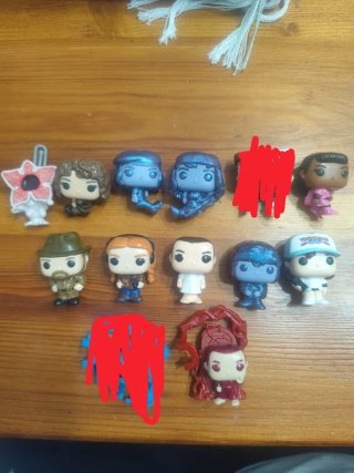 Figuras Kinder Sorpresa Stranger Things