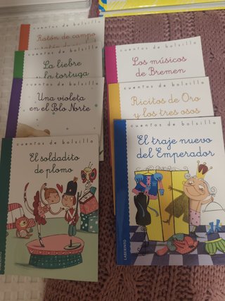 Cuentos infantiles, en muy buen estado