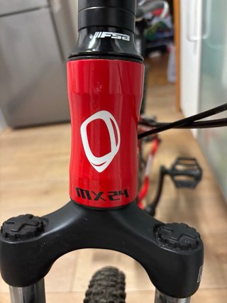 Bicicleta Orbea Infantil Roja con orquilla