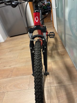 Bicicleta Orbea Infantil Roja con orquilla