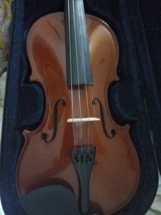 Violín 4/4 con funda y arco, etc..