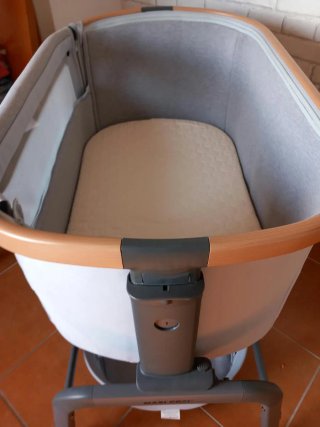 Cuna colecho Maxi - Cosi, colo gris y madera