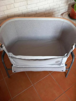 Cuna colecho Maxi - Cosi, colo gris y madera