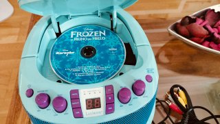 Karaoke Infantil Frozen Lexibook CD con Micrófono