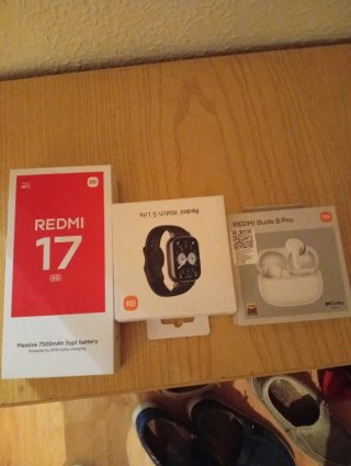 Pack Redmi móvil, reloj, y auriculares Nuevo