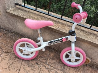 Bicicleta sin pedales Chicco Pink Comet