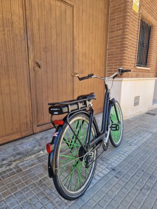 Bicicleta Btwin Estilo Paseo Negra