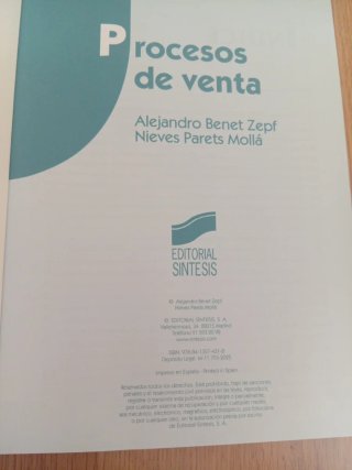 Procesos de venta