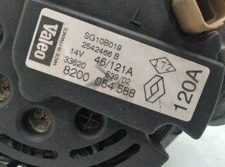 260555 8200054588 alternador renault megane i 1.9