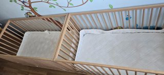 Cuna Ikea Signer Madera Natural