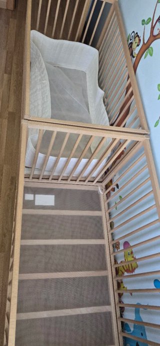 Cuna Ikea Signer Madera Natural