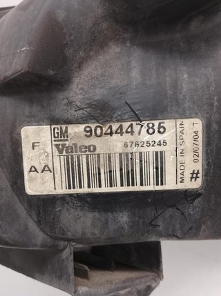 Faro derecho opel 1216489 corsa 1.4 mt (90 cv 6177