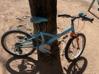 Bicicleta Btwin 20 azul