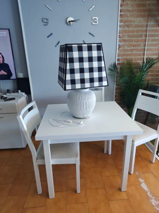 Lámpara de mesa cerámica