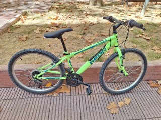 Bicicleta Infantil Neon 24 Casi Nueva