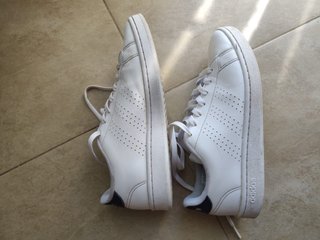 Zapatillas Adidas Advantage Blancas Talla 38 2/3