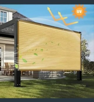 Toldo Vela Malla Rectangular 3X5 Metros