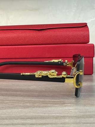 Occhiali da sole Cartier oro