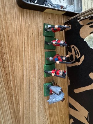 LOTE Warhammer Altos Elfos + Caballeros del Caos.