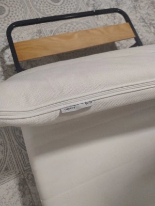 Cama Plegable 90/190 con colchón. Metal y Madera
