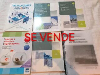 Lote 6 libros FP Electricidad y del 2 años