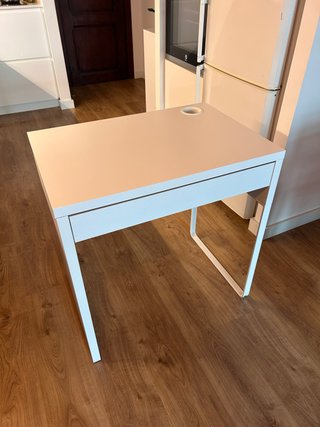 Mesa Escritorio MICKE Ikea Cajón Blanco