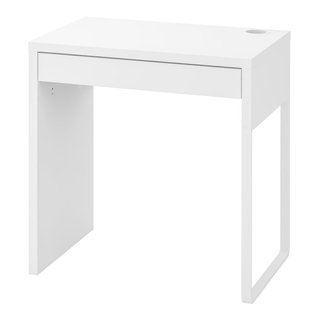 Mesa Escritorio MICKE Ikea Cajón Blanco