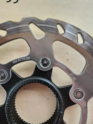 Discos Shimano SM-RT70-S 160mm y 140mm