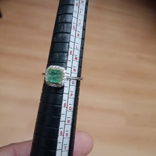 Anello Argento 925 con Smeraldo