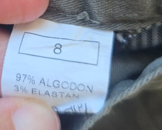 Pantalón corto uniforme colegio Greenstone T8