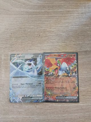 Lugia EX y Ho-Oh EX Pokémon Cards