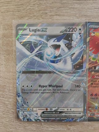 Lugia EX y Ho-Oh EX Pokémon Cards