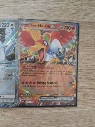 Lugia EX y Ho-Oh EX Pokémon Cards