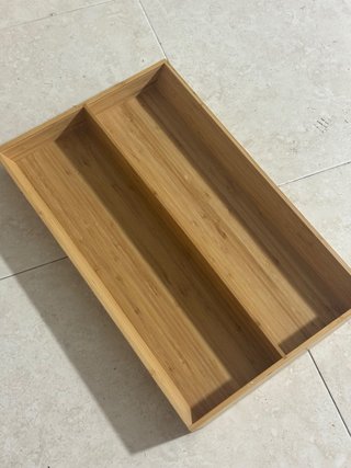 Organizador de cubiertos bambú IKEA UPPDATERA