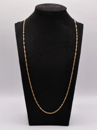 Cadena Singapur Oro 18k 46cm