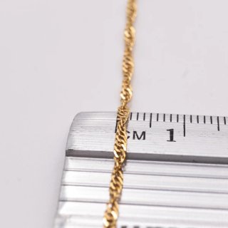 Cadena Singapur Oro 18k 46cm