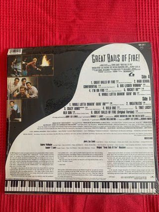 Vinilo Gran Bola de Fuego Jerry Lee Lewis