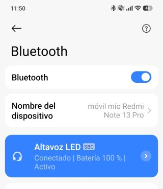 Altavoz Portátil Bluetooth