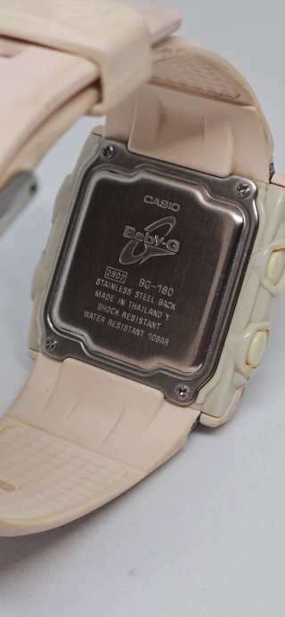 Reloj Casio Baby-G BG-180 Rosa/Nude.