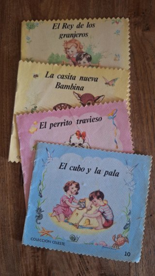 Cuentos colección celeste editorial roma años 80