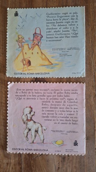 Cuentos colección celeste editorial roma años 80