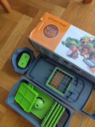 Mandolina Cortador Verduras Cocina 16 Piezas