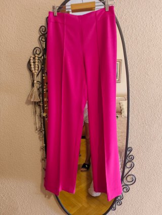 Pantalón Palazzo Zara Rosa