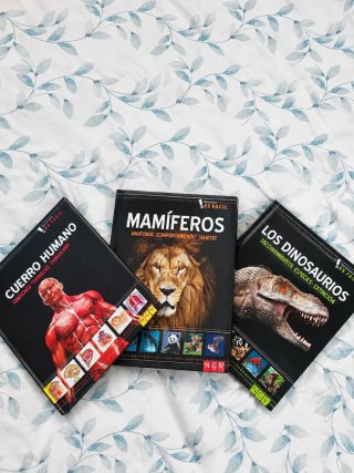 Pack de 3 libros de aprendizaje - 15 €
