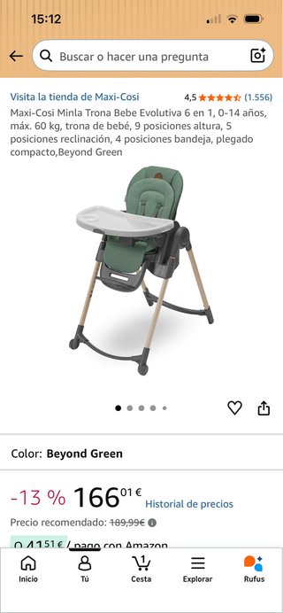 Maxi-Cosi Minla Trona Evolutiva