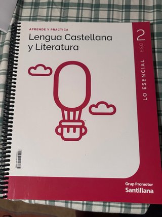 Libro esencial lengua castellana 2 eso santillana